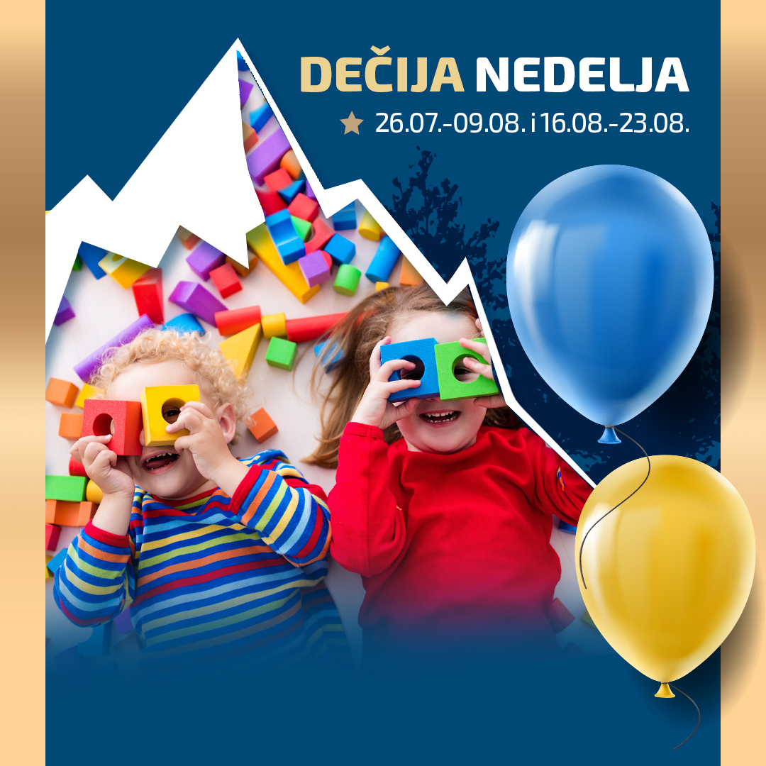Hotel Putnik: DEČIJA NEDELJA (26.07.-09.08. i 16.08.-23.08.) - HopNaKop Kopaonik